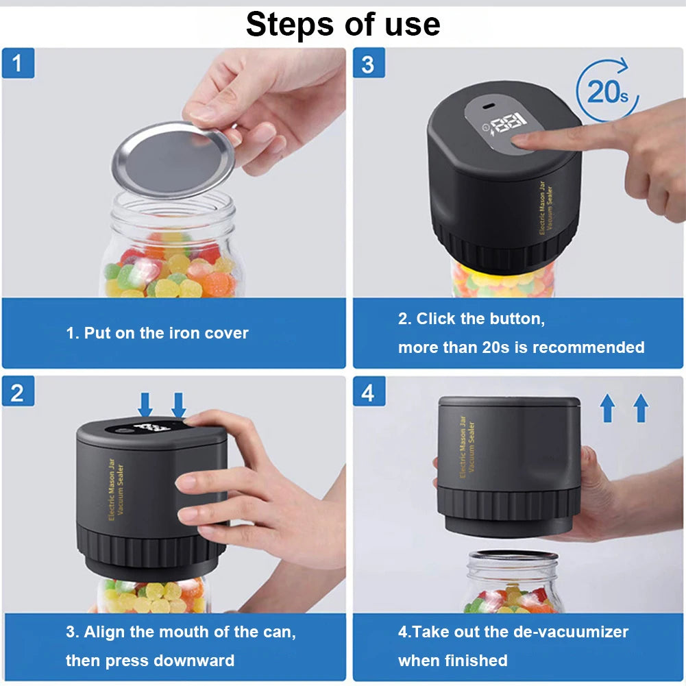 Cordless Canning Vacuum Sealer