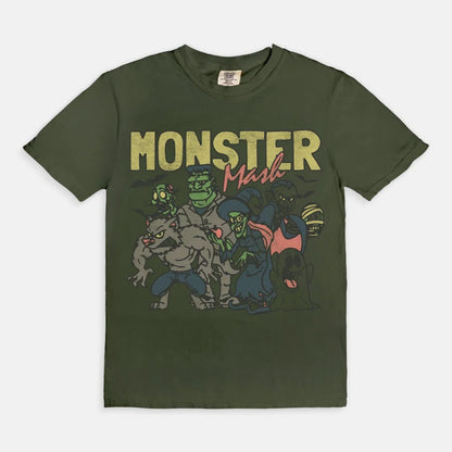 Monster Mash T Shirt Vintage Halloween Shirt