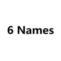 6 names