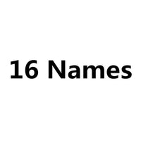 16 names