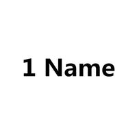 1 name