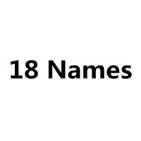 18 names