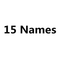 15 names