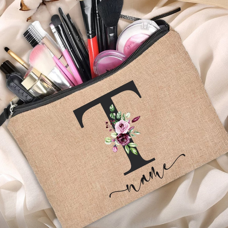 Customized Personalized Name  Cosmetic Bag ™