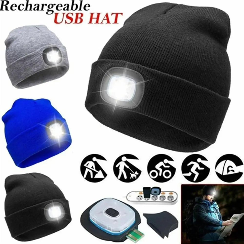 BeamBloom LED Beanie