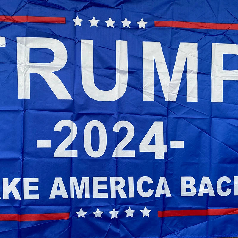 Trump 2024 Flag Double Sided Flag