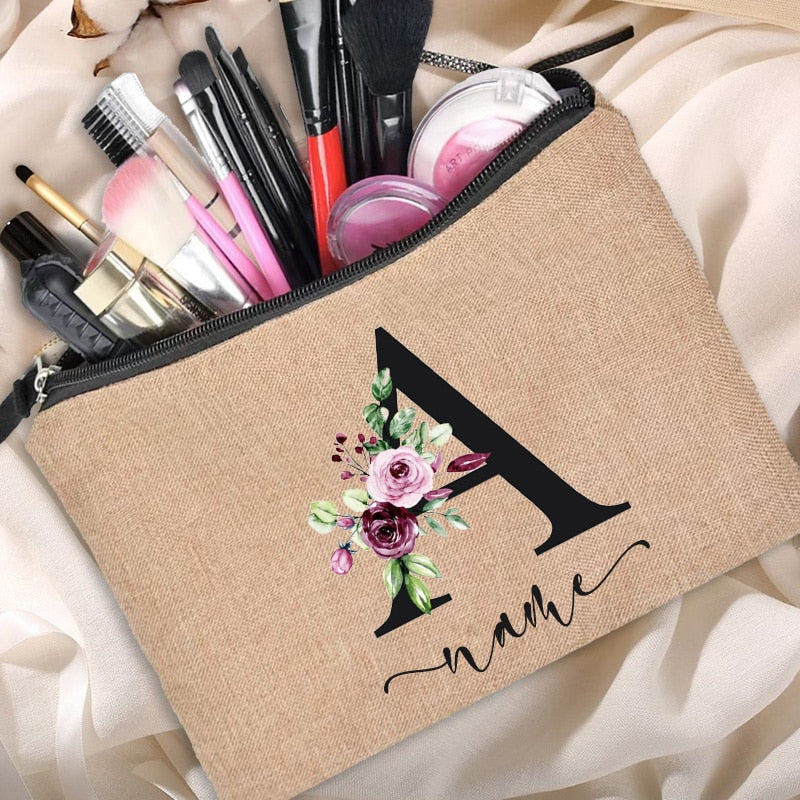 Customized Personalized Name  Cosmetic Bag ™