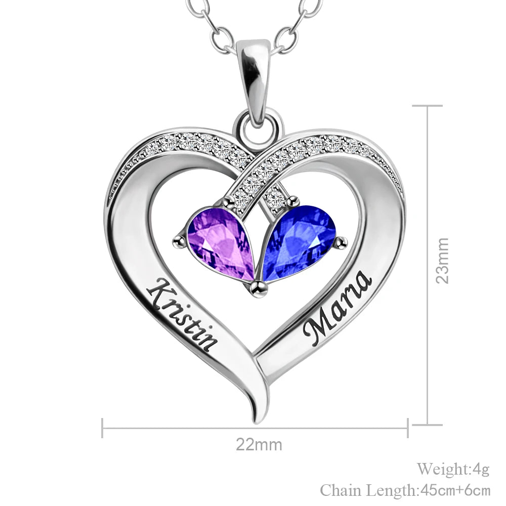 Cherished Hearts Custom Necklace