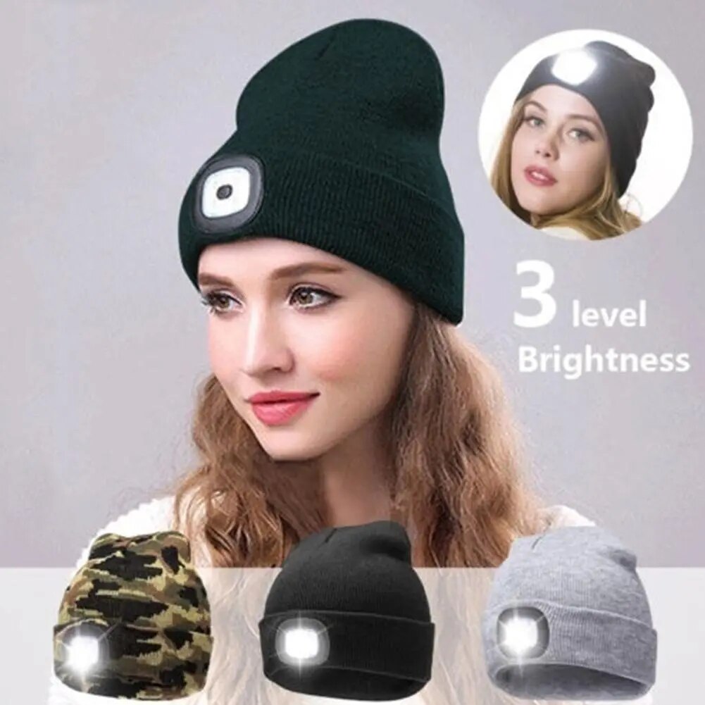 BeamBloom LED Beanie