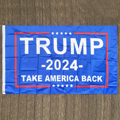 Trump 2024 Flag Double Sided Flag