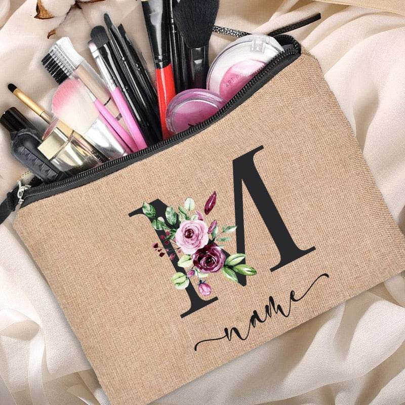 Customized Personalized Name  Cosmetic Bag ™