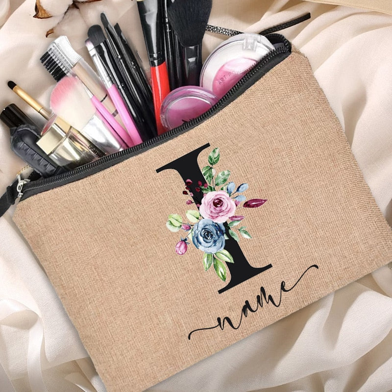 Customized Personalized Name  Cosmetic Bag ™