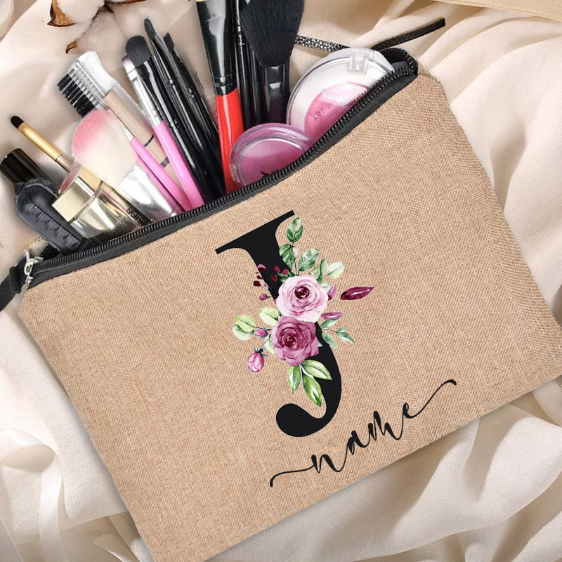 Customized Personalized Name  Cosmetic Bag ™