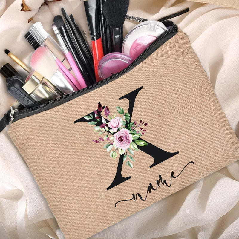 Customized Personalized Name  Cosmetic Bag ™