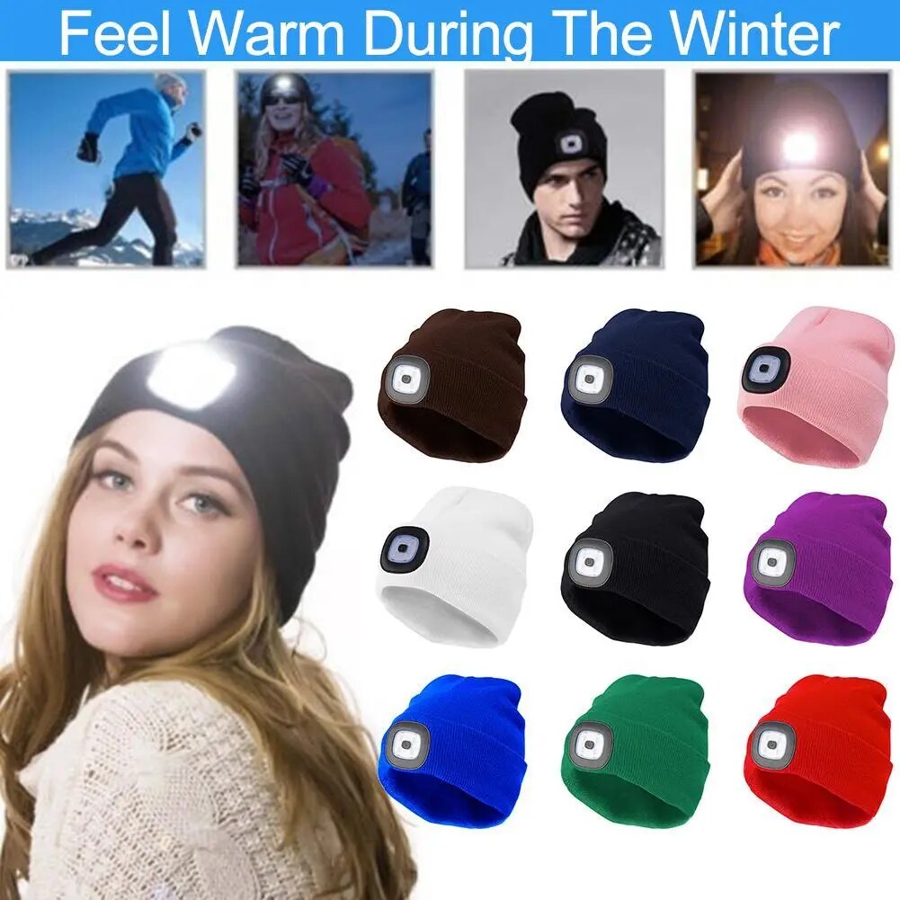 BeamBloom LED Beanie