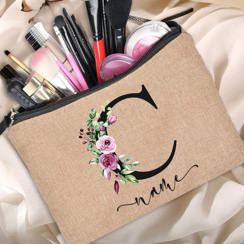 Customized Personalized Name  Cosmetic Bag ™