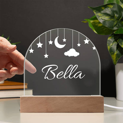 Gift For Kids with personalized name Night Light